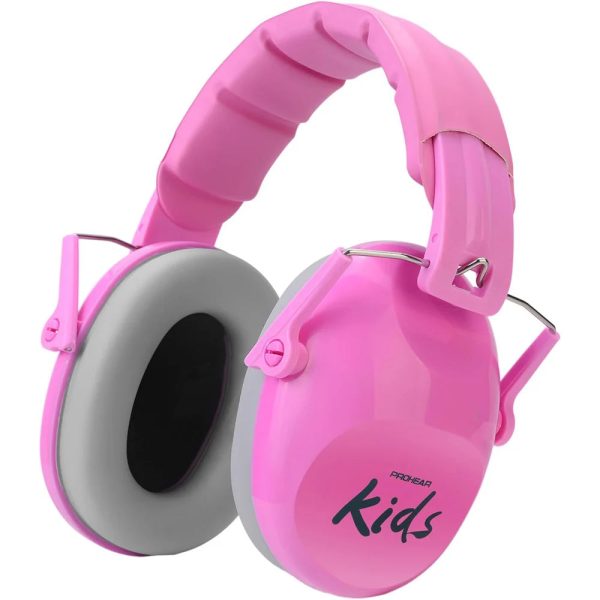 casque anti bruit bébé fille rose