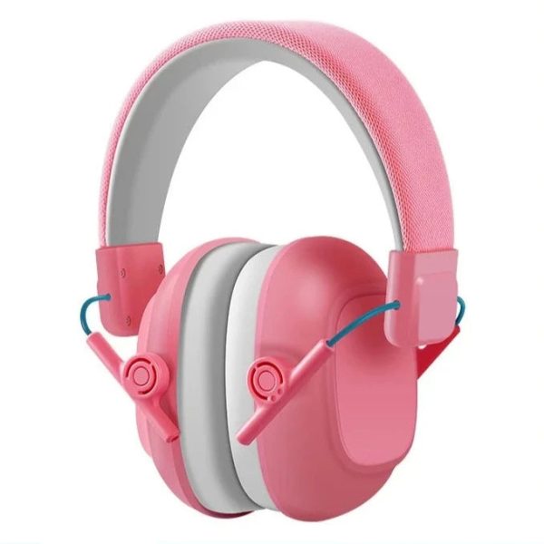 casque anti bruit bébé rose