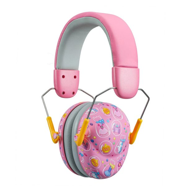 casque antibruit rose pour fille