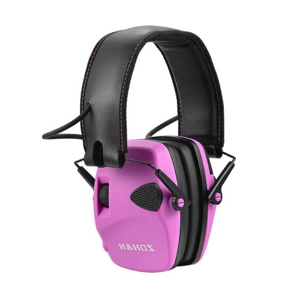 casque anti-bruit adulte rose