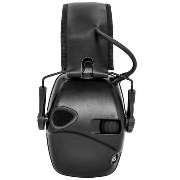 casque anti-bruit avec fil noir élégant