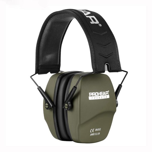 casque antibruit tir marron