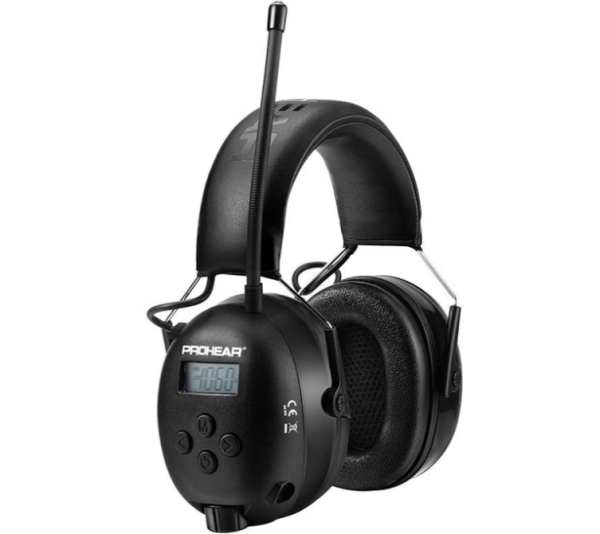 Casque de réduction de bruit noir élégant