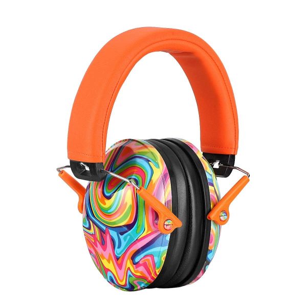 casque anti-bruit multicolore