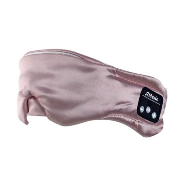 bandeau anti-bruit rose élégant