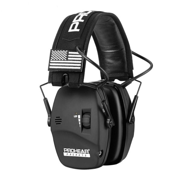 Casque Anti-Bruit Spécial Chasse noir