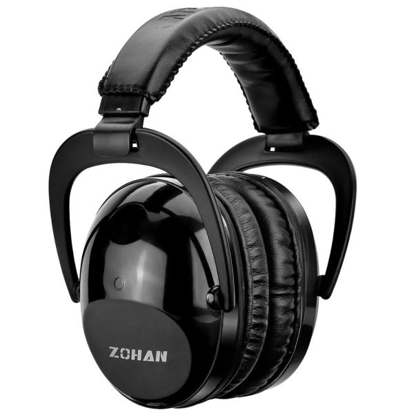 Casque Anti-Bruit Hyperacousie élégant en noir
