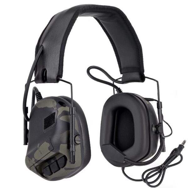 casque anti-bruit camouflage militaire