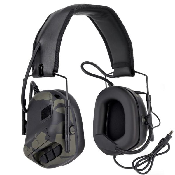 casque actif tir camouflage militaire